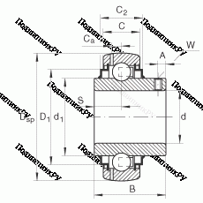 Подшипник GYE 30-KRR-B в Перми