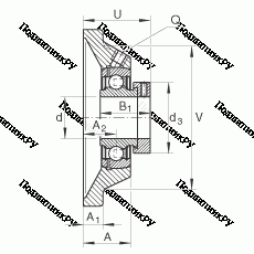 Подшипник PCJ 45 в Перми
