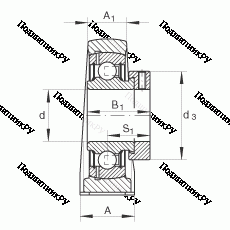 Подшипник PASE 35-N в Перми